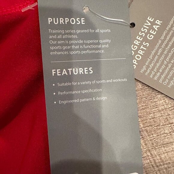 TESLA WOMENS RED ATHLETIC BIKE SHORTS 2XL NEW - Picture 2 of 10